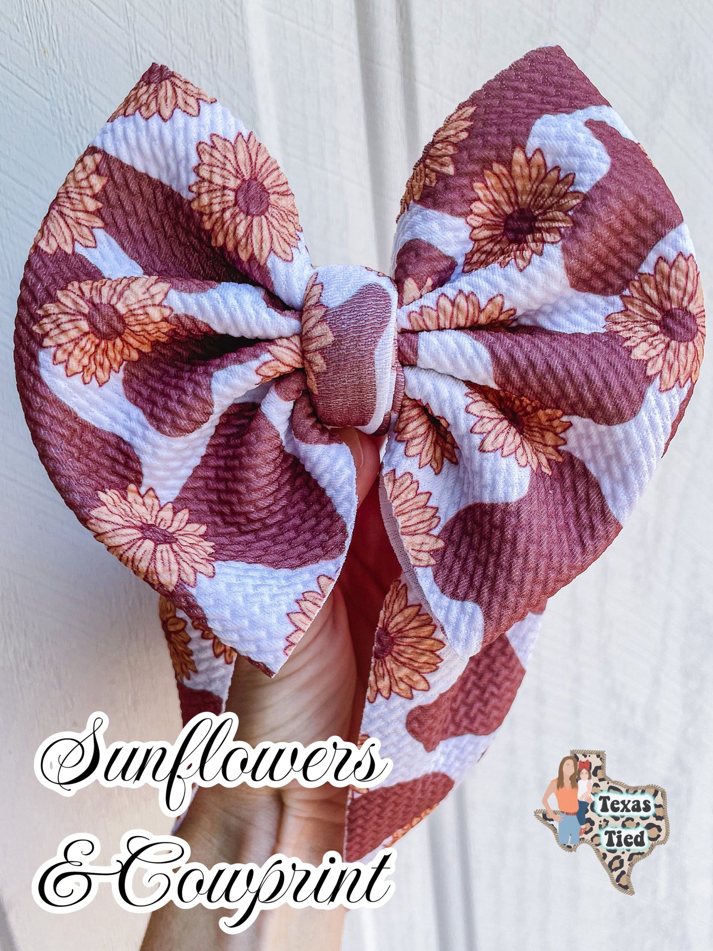 Sunflower Cowprint